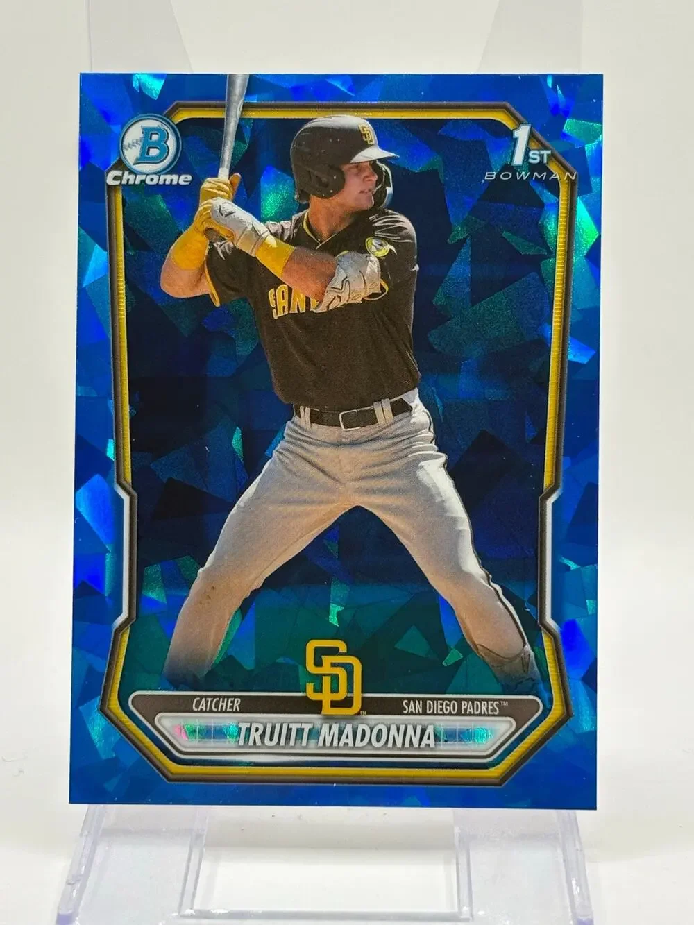 2026 Bowman Sapphire Truitt Madonna Chrome 1st Prospect San Diego Padres